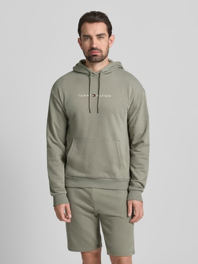 Tommy Hilfiger Regular Fit Hoodie aus Baumwoll-Mix Modell ' OH HOODIE' Khaki 4