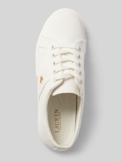 Lauren Ralph Lauren Sneaker mit Logo-Applikation Modell 'JANSON II' Weiss 3