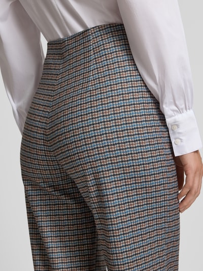 Christian Berg Woman Stoffen broek met viscose en elastische band Cognac - 3