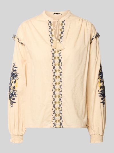 Pepe Jeans Loose Fit Tunika aus reiner Baumwolle Modell 'BELIZA' Beige 2