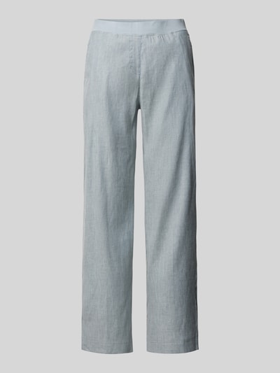 Raphaela By Brax Spodnie materiałowe o rozkloszowanym kroju z elastycznym pasem model ‘Pam’ Jasnoniebieski 2