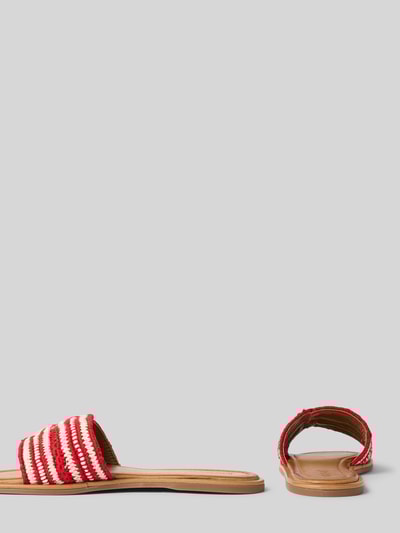 INUOVO Slippers in gevlochten look Rood - 2