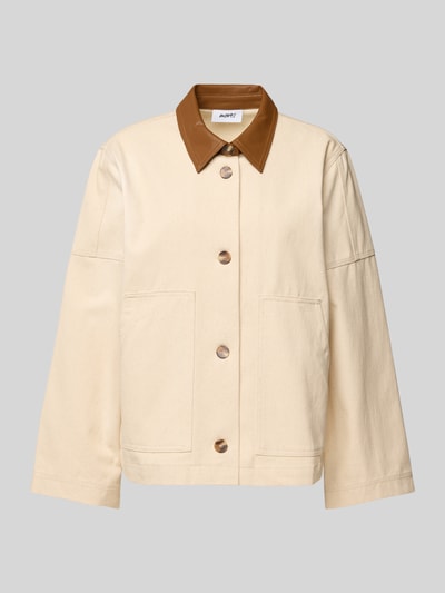 moves Jacke mit überschnittenen Schultern Modell 'Paislee' Offwhite 2