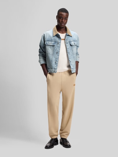 HUGO Blue kurtka jeansowa o kroju regular fit z czystej bawełny Jeansowy niebieski 1