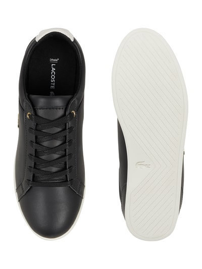 Lacoste Sneaker aus Leder Black 4