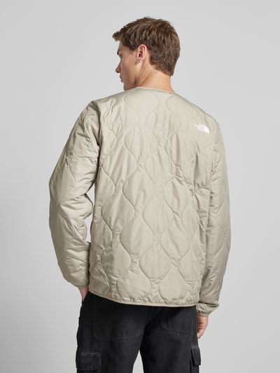 The North Face Steppjacke mit Label-Print Modell 'AMPATO' Mittelgrau 5