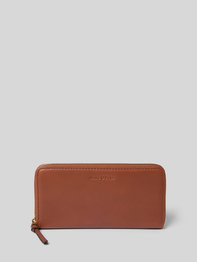 Marc O'Polo Portemonnee van echt rundleer Cognac - 1