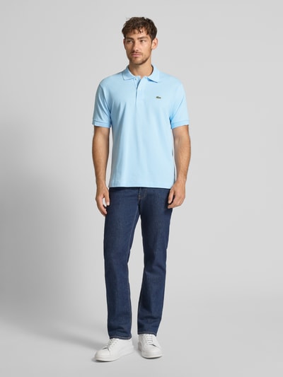 Lacoste Regular fit poloshirt van puur katoen Lichtblauw - 1