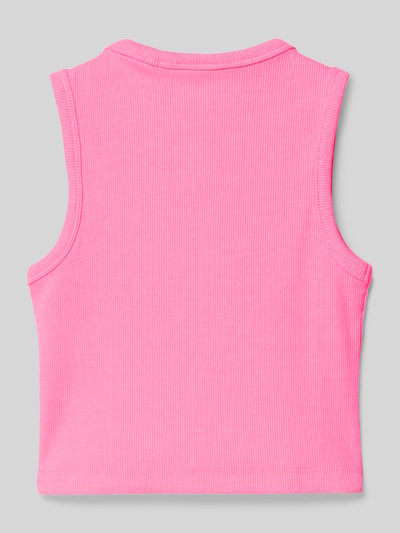 s.Oliver RED LABEL Tanktop met contraststrepen Neon roze - 3