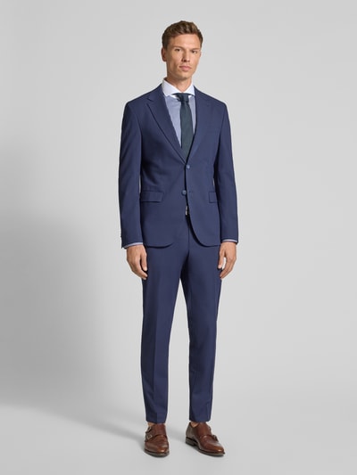 SEIDENSTICKER Slim fit zakelijk overhemd met knoopsluiting Marineblauw - 1