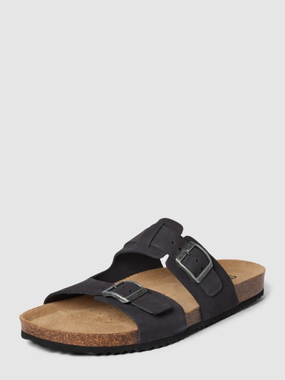 Geox Sandalen mit atmungsaktiver Sohle Modell 'GHITA' Schwarz 1