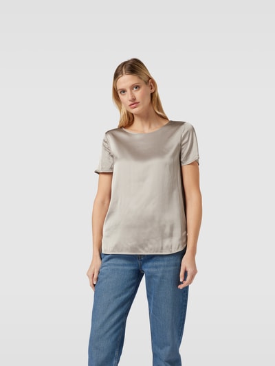 Juvia T-Shirt aus Viskose-Mix Oliv 4