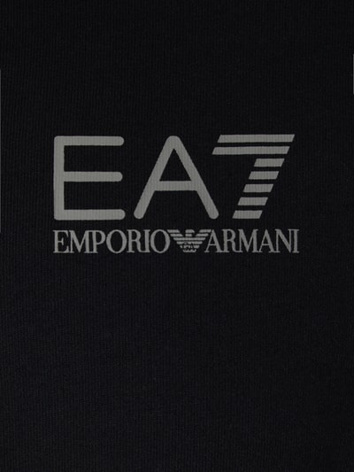 EA7 Emporio Armani Sweatjacke mit Logo-Print Dunkelblau 2