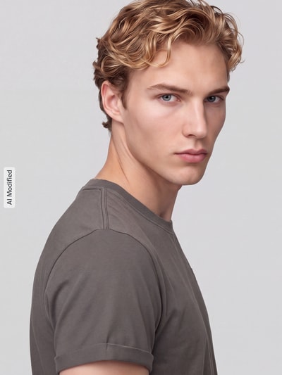 G-Star RAW Relaxed Fit T-Shirt aus reiner Baumwolle Modell 'Lash washed' Anthrazit 3