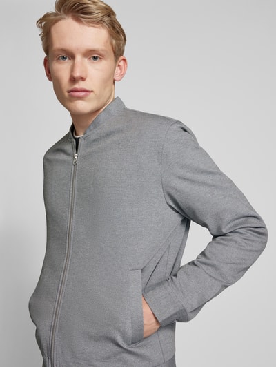 Only & Sons Bluza rozpinana ze stójką model ‘MARK’ Antracytowy 3