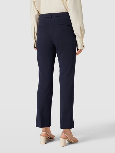 Weekend Max Mara Broek met paspelzakken aan de achterkant, model 'BASCO' Marineblauw - 5