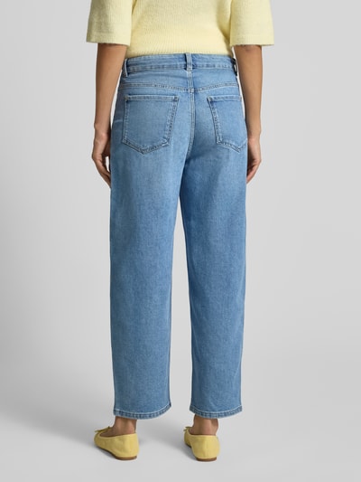 Christian Berg Woman Barrel Jeans mit Eingrifftaschen Jeansblau 5