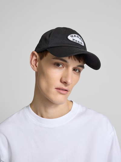 Kenzo Basecap mit Label-Patch Black 1