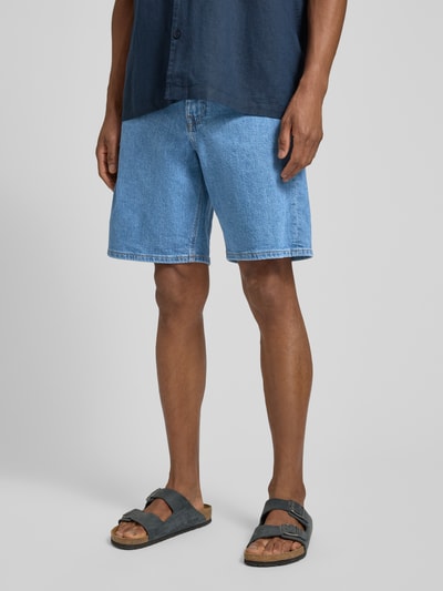Selected Homme Regular Fit Jeansshorts aus Baumwoll-Mix Modell 'ALEX' Jeansblau 4