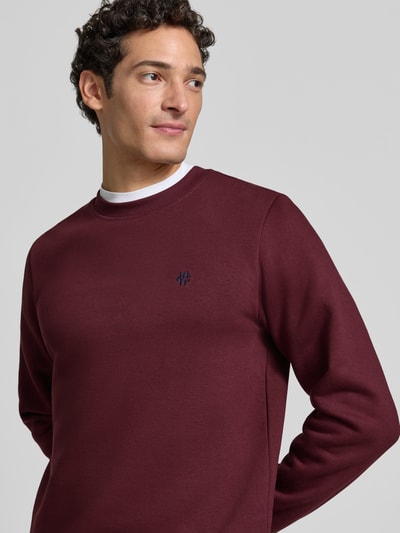 MCNEAL Sweatshirt aus Baumwoll-Mix Dunkelrot 3