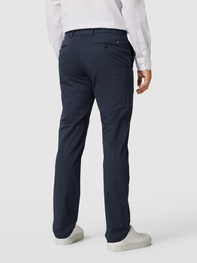 Tommy Hilfiger Stoffhose mit Strukturmuster Modell 'DENTON' Marine 5