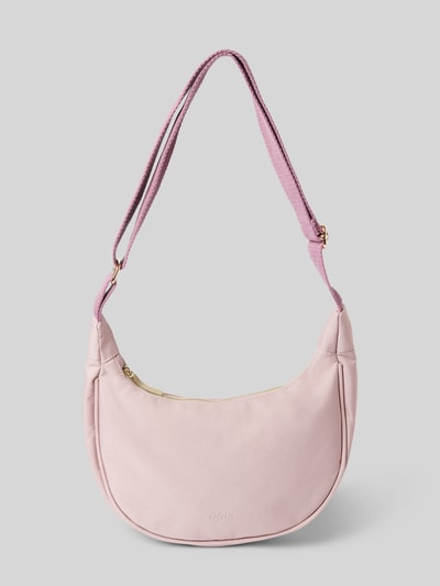 LEFRIK Handtasche mit Label-Detail Modell 'LUA' Mauve 1