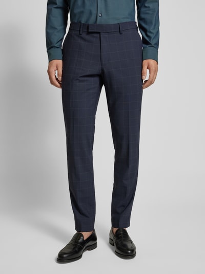 Pierre Cardin Slim fit pantalon met achterzakken, model 'Ryan' Marineblauw - 4