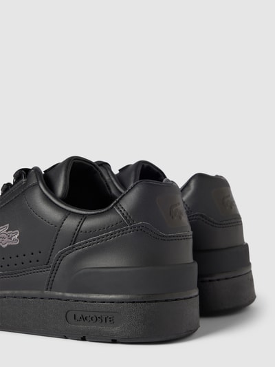 Lacoste Sneaker in unifarbenem Design mit Label-Stitching Weiss 2