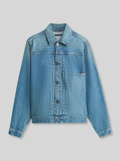 Tommy Hilfiger Kurtka jeansowa o kroju regular fit z czystej bawełny Jeansowy niebieski 2