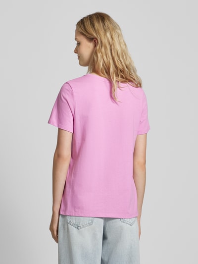 s.Oliver RED LABEL T-shirt met motiefprint Rosé - 5