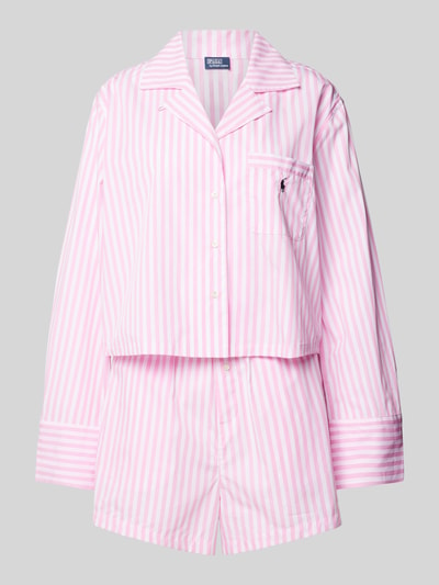 Polo Ralph Lauren Pyjama met streepmotief Roze - 1