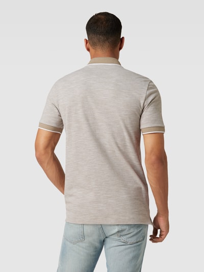 BOSS Poloshirt mit fein strukturiertem Design Modell 'Parlay' Schilf 5