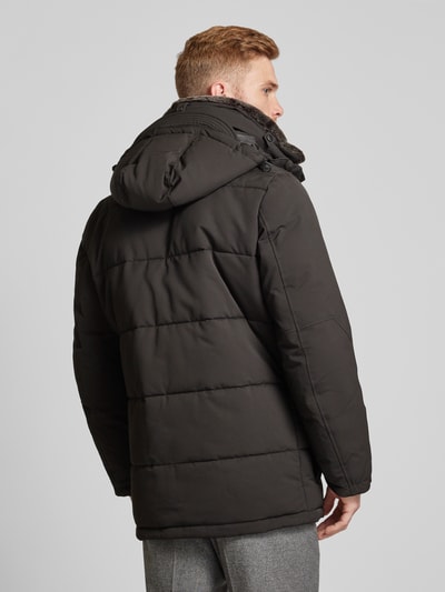 Strellson Steppjacke mit Kapuze Black 5