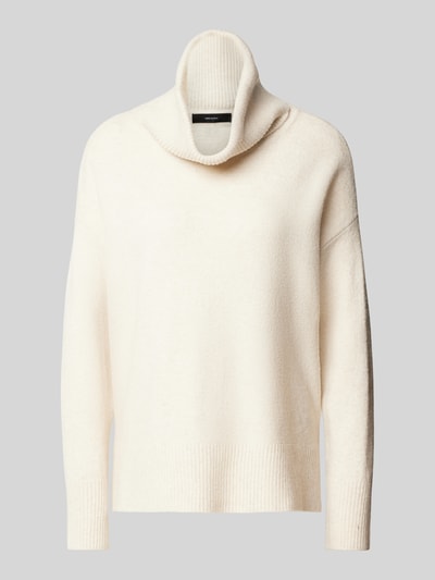 Vero Moda Pullover mit Wasserfall-Ausschnitt aus weichem Material-Mix Modell 'DOFFY' Beige 2