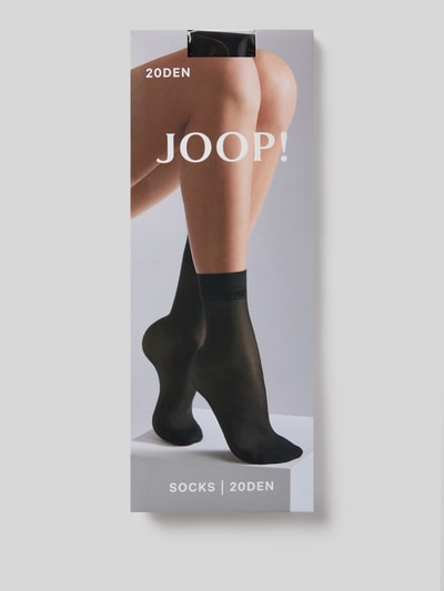 JOOP! Collection Socken mit Label-Stitching Black 3