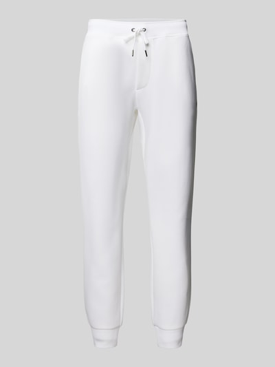 Polo Ralph Lauren Sweatpants mit elastischem Bund Modell 'ATHLETIC' Weiss 2