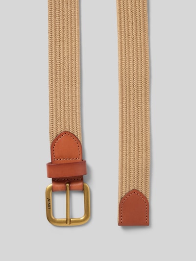 Levi's® Gürtel mit Dornschließe und Logo-Detail Beige 3