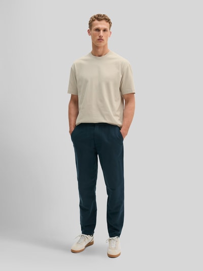 Marc O'Polo Loose Fit T-Shirt aus reiner Baumwolle  Mittelgrau 1