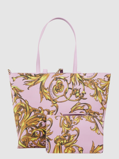 Versace Jeans Couture Wendeshopper mit herausnehmbarer Reißverschlusstasche Lavender 1