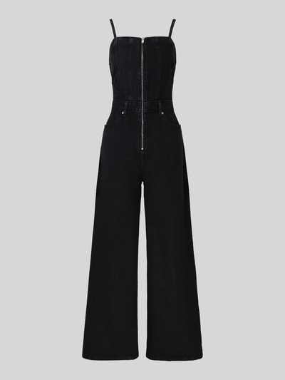 Levi's® 300 Regular Fit Jumpsuit aus reiner Baumwolle Modell 'SEAMED' Dunkelblau 2