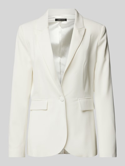 Swing Blazer mit Reverskragen Offwhite 1