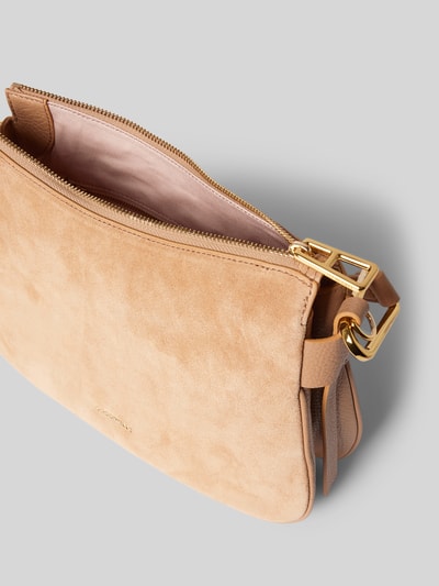 Coccinelle Handtasche aus Leder mit Label-Detail Modell 'MAGIE' Camel 5