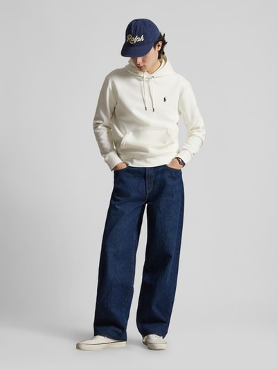 Polo Ralph Lauren bluza z kapturem o kroju regular fit z mieszanki bawełny Biały 1