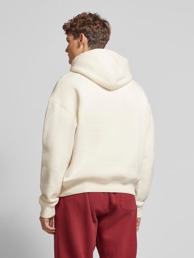 BLKVIS Hoodie mit Label-Stitching Offwhite 5