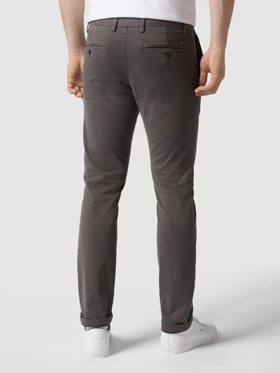 Tommy Hilfiger Chino met stretch  Antraciet - 5