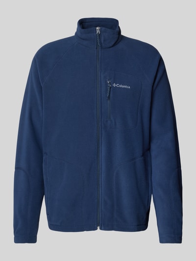 COLUMBIA Fleecejacke mit Reißverschlusstaschen Modell 'Fast Trek II' Marine 2