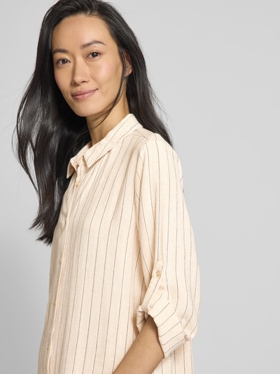 Soyaconcept Sukienka koszulowa z listwą guzikową na całej długości model ‘POULA’ Piaskowy 3