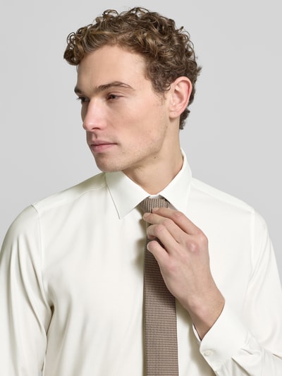 OLYMP Level 5 Slim Fit Businesshemd in Premiumqualität Ecru 3