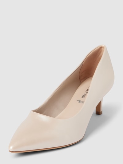 Tamaris Pumps mit Label-Detail Rose 1