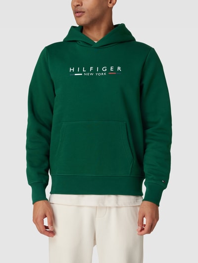 Tommy Hilfiger Hoodie mit Label-Print Gruen 4